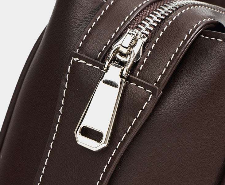 Premium Suede Leather Work Bag for Women & Men - Durable & Stylish Laptop Briefcase for Office, Business, Travel & Commuting