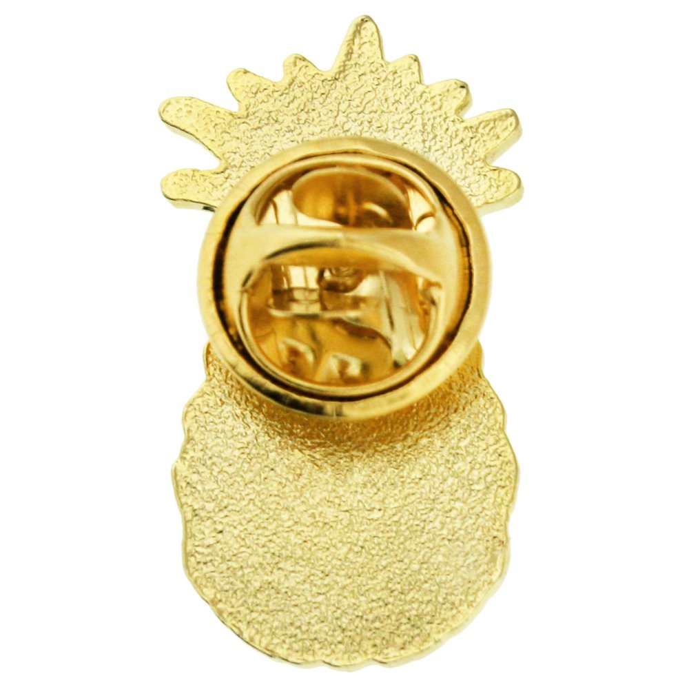 PinMart Culinary Hospitality Pineapple Fruit Enamel Lapel Pin - Perfect for Chefs, Waiters & Food Service Professionals