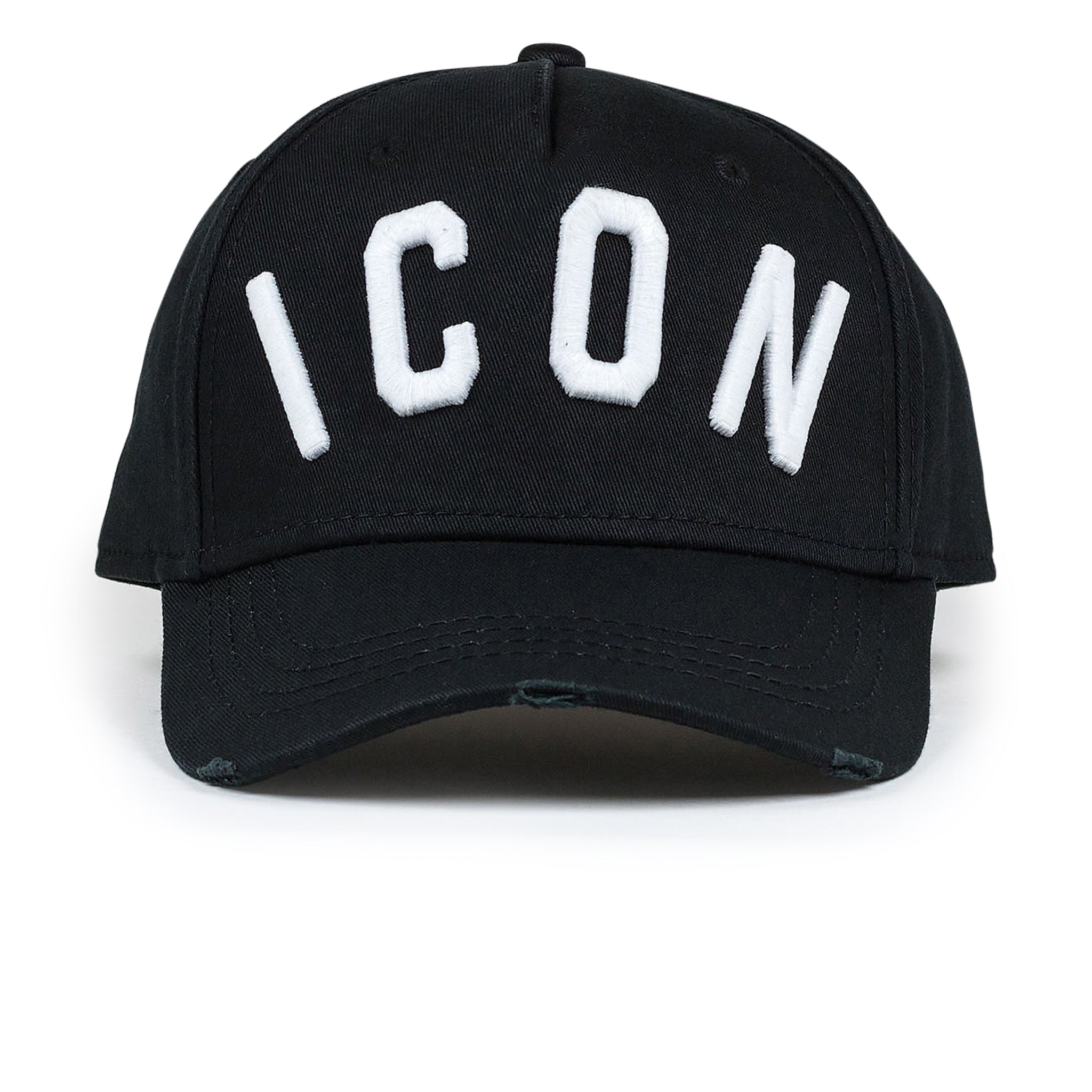 Dsquared2 Icon Baseball Cap - Black & White Adjustable Unisex Hat for Men & Women | Perfect for Casual Wear, Sports, and Outdoor Activities