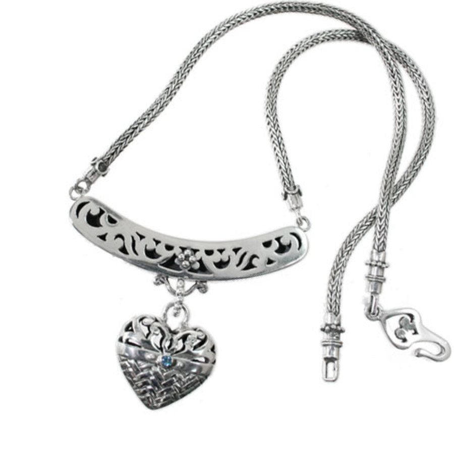 Bali Smile Necklace - Handmade Silver Pendant with Unique Design - Perfect for Beach Vacations, Boho Fashion & Gift Giving