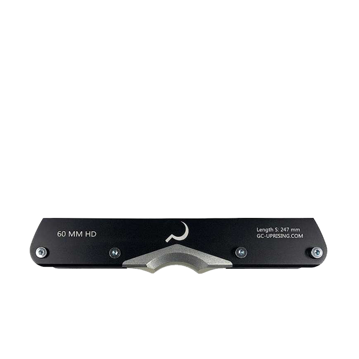 Ground Control HD2 60mm Skateboard Frames - Black | High-Performance Truck for Street & Park Skating