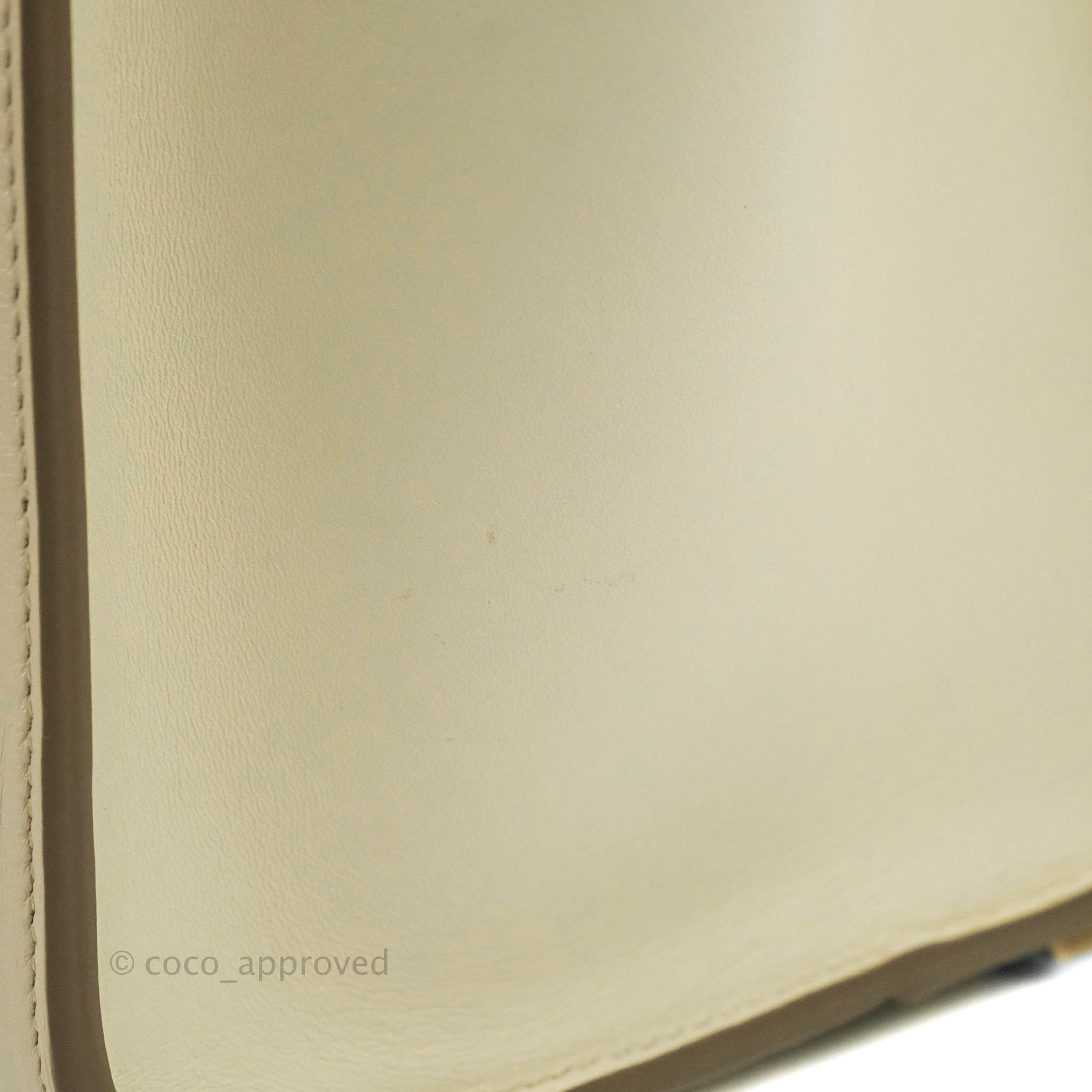Celine Micro Luggage Handbag in Light Beige Smooth Calfskin with Gold Hardware - Perfect for Work, Travel & Everyday Luxury