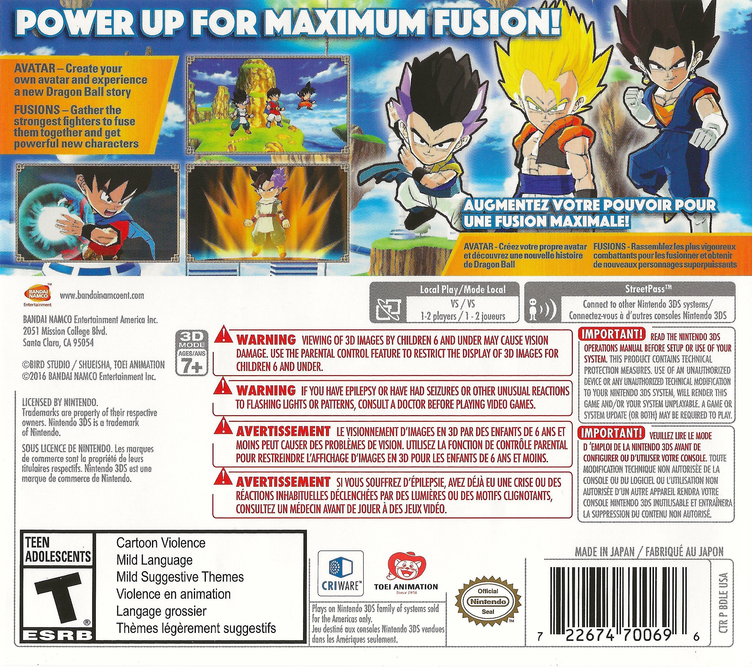 Dragon Ball Fusions Action Figure - Collectible Anime Toy for Goku, Vegeta & More | Perfect for Display, Gifts & Anime Fans Collection