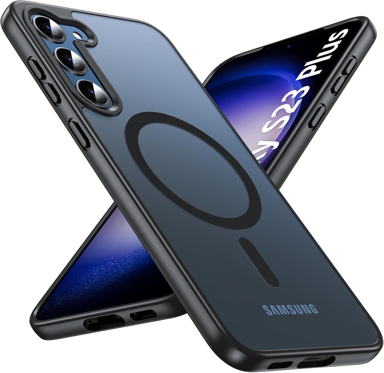 Samsung Galaxy S25 Ultra Tempered Glass Screen Protector with Slim Bumper Case - Shockproof Full-Body Protection for Work, Travel & Outdoor Activities