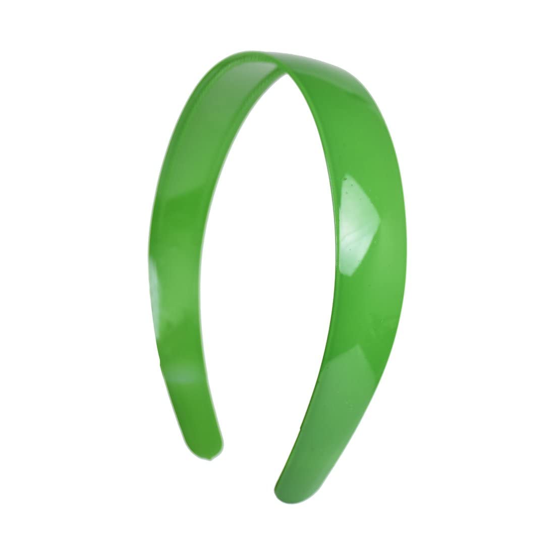 ASG 1 Inch Plastic Hard Wide Headband with Teeth for Women & Girls - 10 Pack - Perfect for Sports, Workouts, Yoga, and Everyday Styling