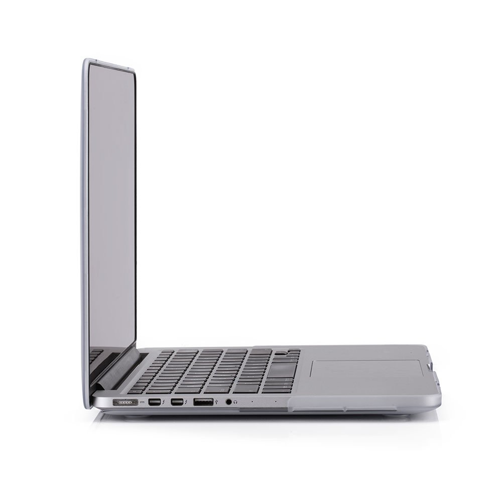 Durable Hard Shell Case for MacBook Pro 13 inch (2012-2015 Models A1502 & A1425) - Frost White Protective Cover with Keyboard Protector | Perfect for Office, School & Travel Use