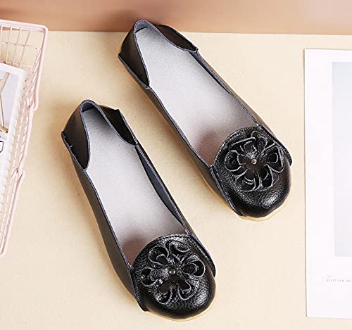 Women's Comfortable Slip-On Peas Shoes - Casual Flat Loafers for Everyday Wear | Perfect for Work, Walking & Travel