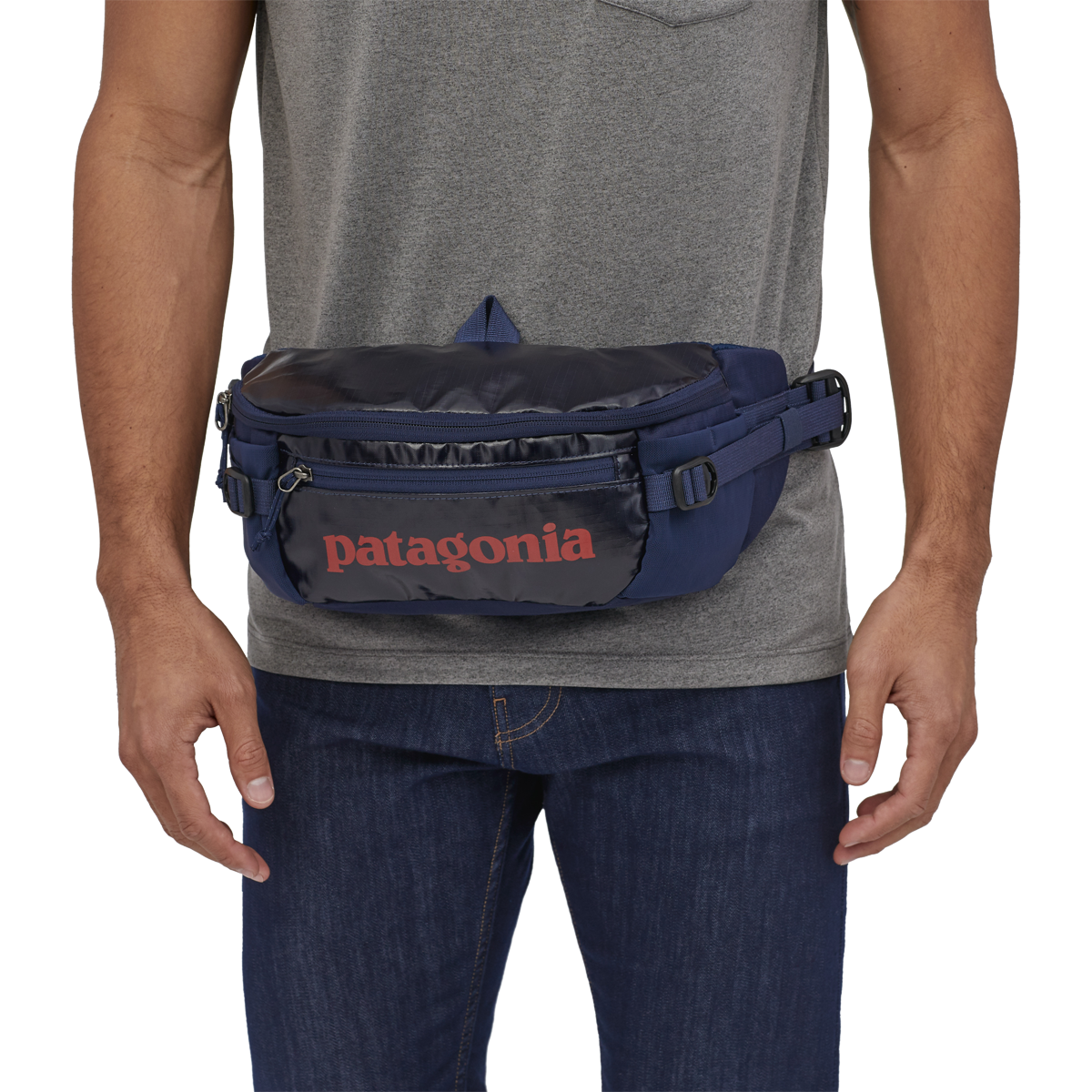 5L Black Hole Waist Pack - Lightweight Durable Fanny Pack for Hiking, Running & Travel - Water-Resistant Crossbody Bag for Outdoor Adventures
