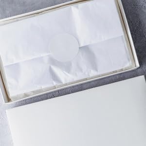 Premium White Tissue Paper Bulk Pack - 960 Sheets, Acid-Free, 20