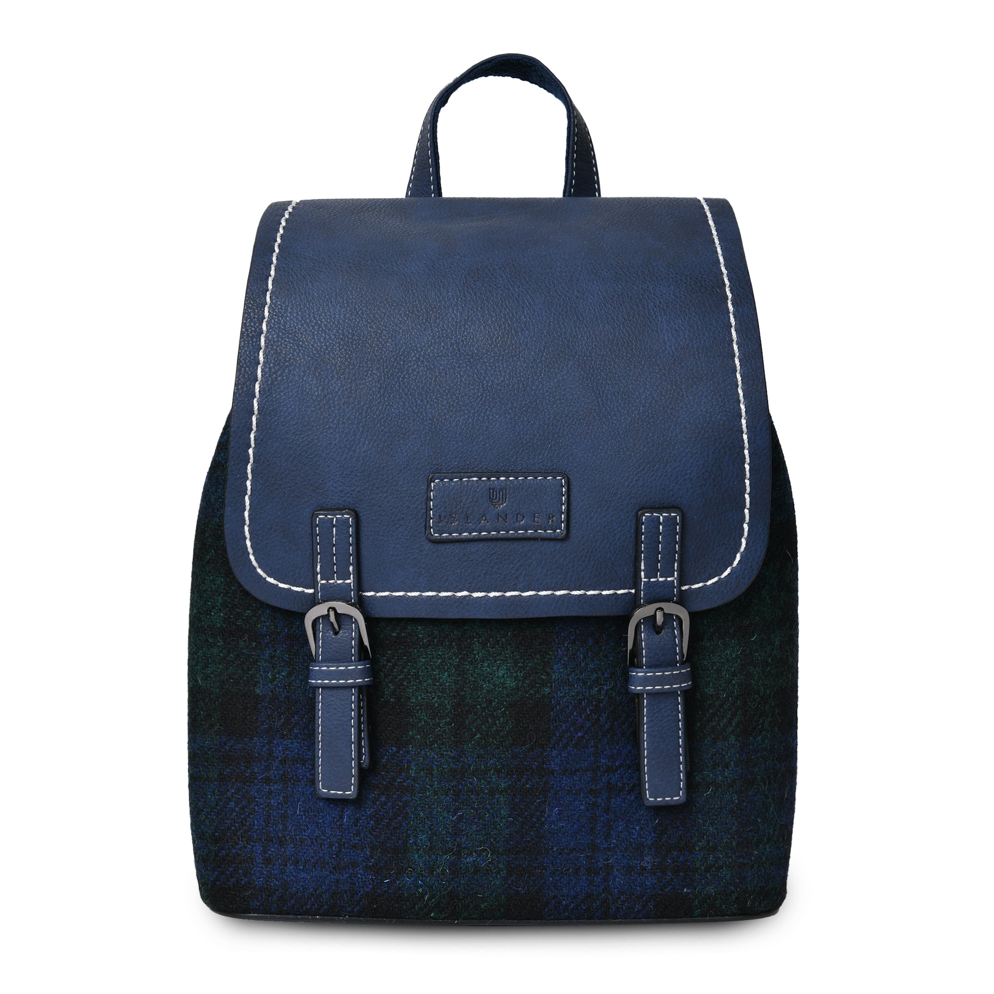 Harris Tweed Large Jura Backpack for Women & Men - Waterproof Travel Backpack with Laptop Compartment (8 Color Options) - Perfect for Work, School, Hiking and Daily Commute