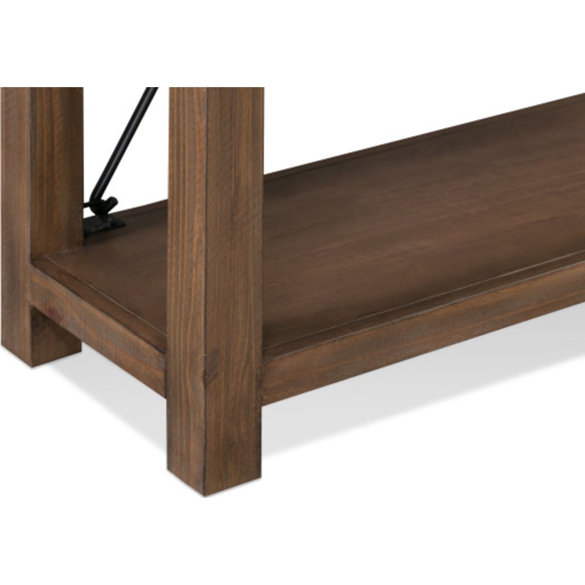 Flint Oak Autumn Shelving Unit - Rustic Wooden Bookshelf for Home & Office Organization | Perfect for Living Room, Bedroom, and Study Decor