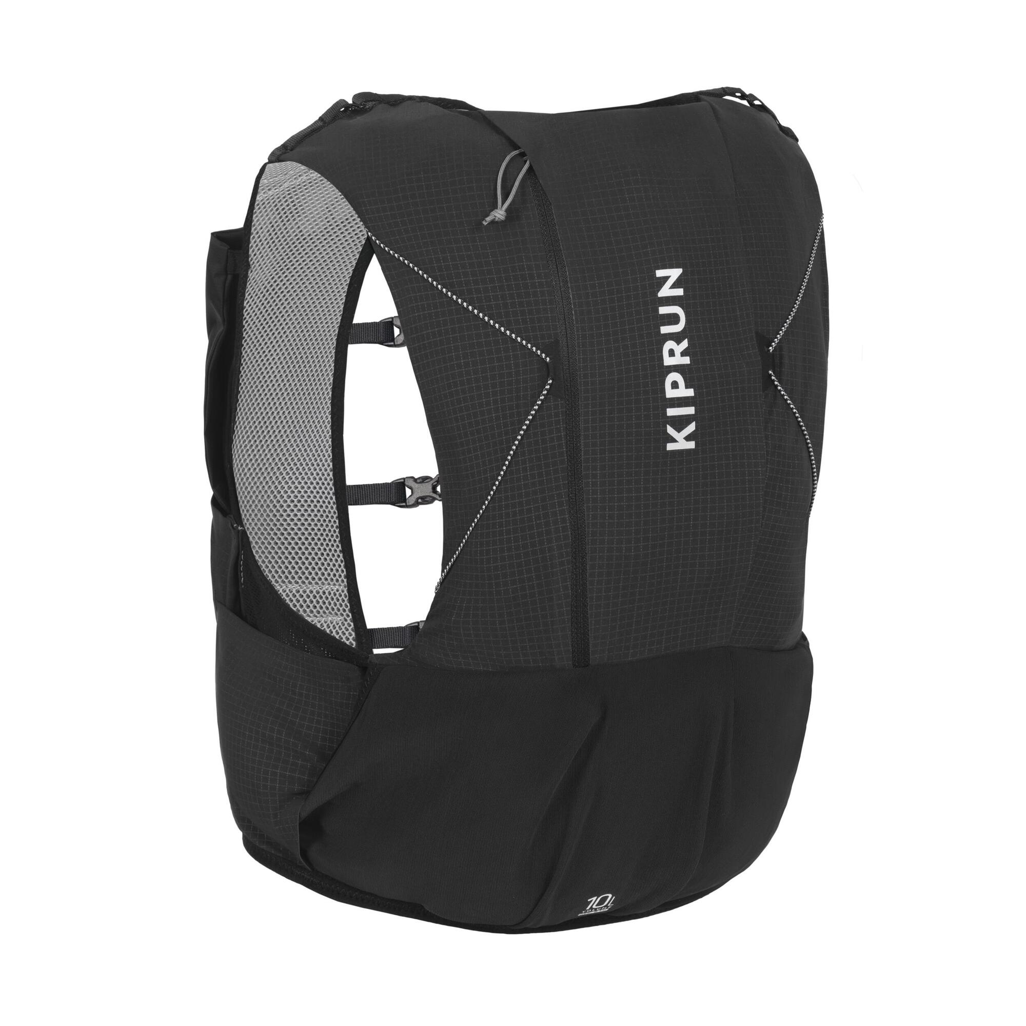 Kiprun 10L Running Hydration Vest with 1L Water Bladder - Lightweight Hydration Pack for Trail Running, Hiking & Outdoor Adventures