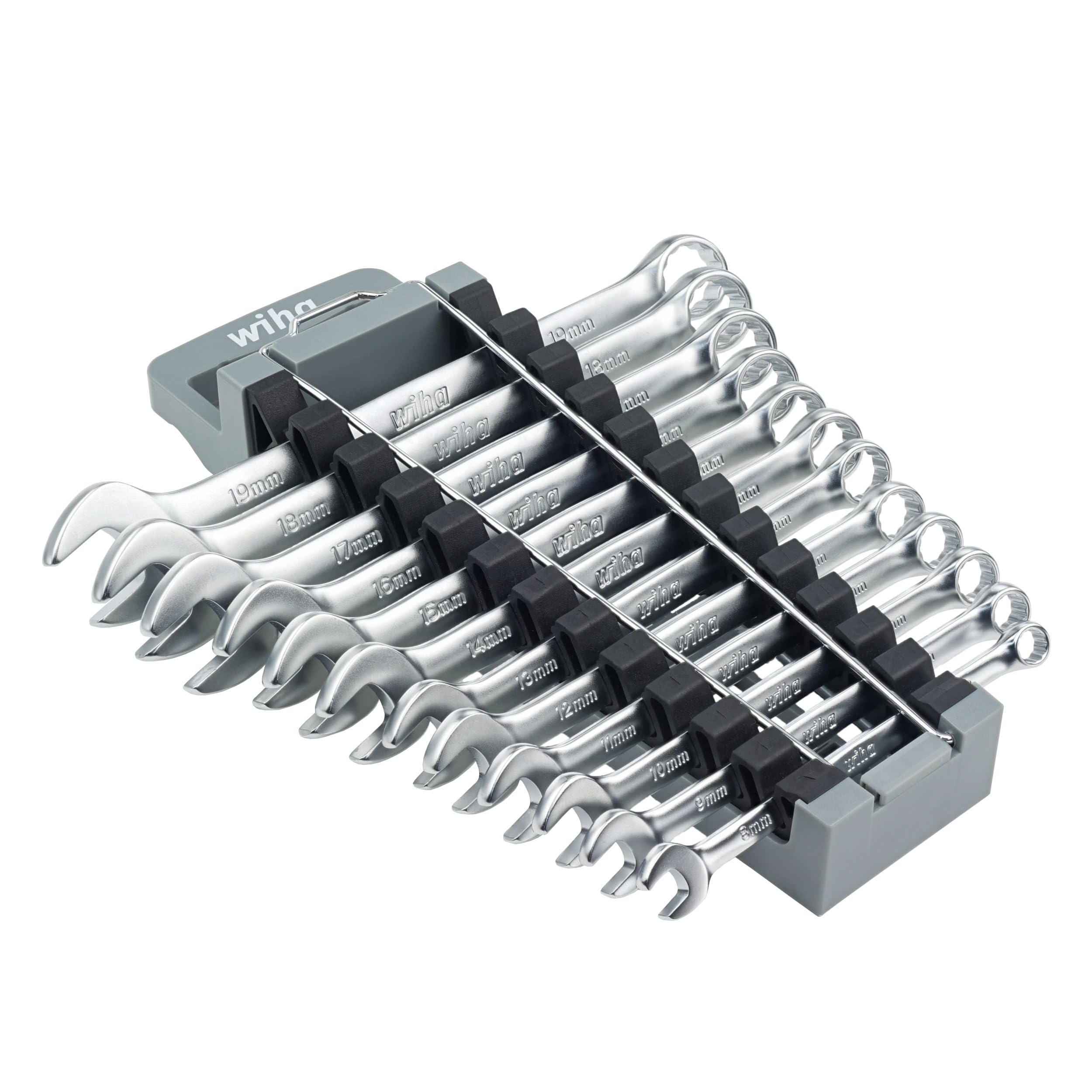 12-Piece Combination Metric Wrench Set - SAE & MM Sizes for Automotive, DIY & Home Repair | Professional Grade Steel Tools for Mechanics & Handymen