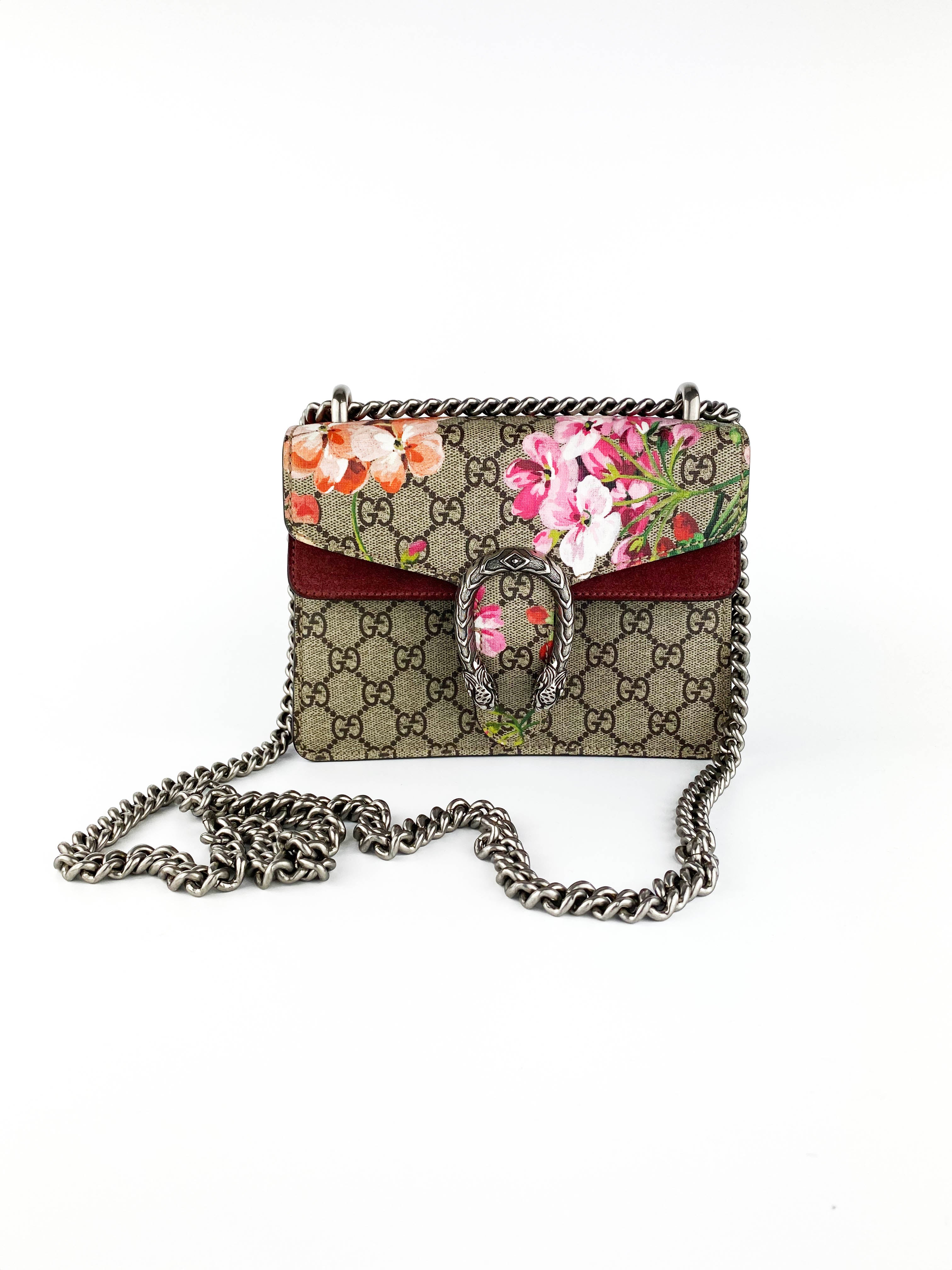 Gucci Mini Blooms Dionysus Bag - Luxury Crossbody Bag for Women, Fashion Shoulder Purse with Floral Design | Perfect for Parties, Dates & Evening Events