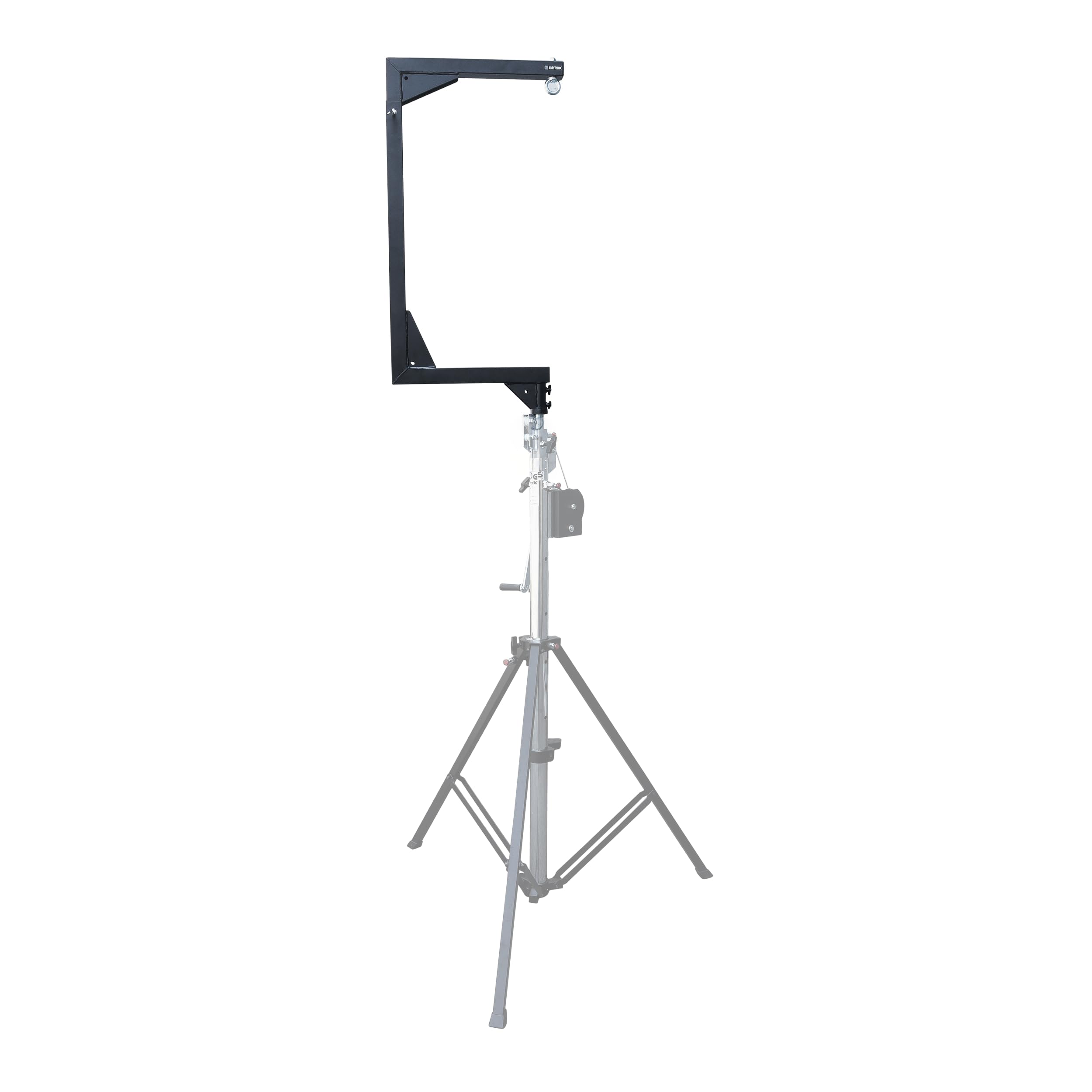 Prox XT-LA567 Heavy Duty C-Shape Telescopic Speaker Stand - 150 lbs Capacity for Line Array Speakers | Portable PA System Support for Live Events, DJ Gigs & Outdoor Performances