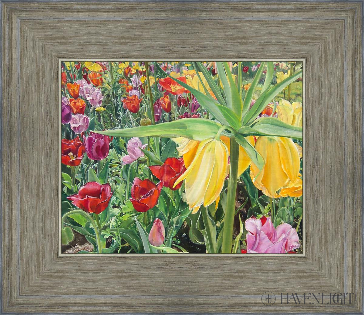 Carousel Tulips By Nila Jane Autry - Beautiful Artificial Silk Tulip Flowers for Home Decor, Wedding Centerpieces, and Spring Table Arrangements