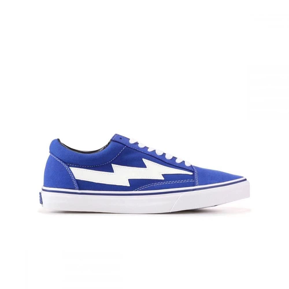 REBGO Revenge X Storm Black Old School Sneakers - Men's & Women's Skate Shoes for Streetwear Fashion & Casual Wear