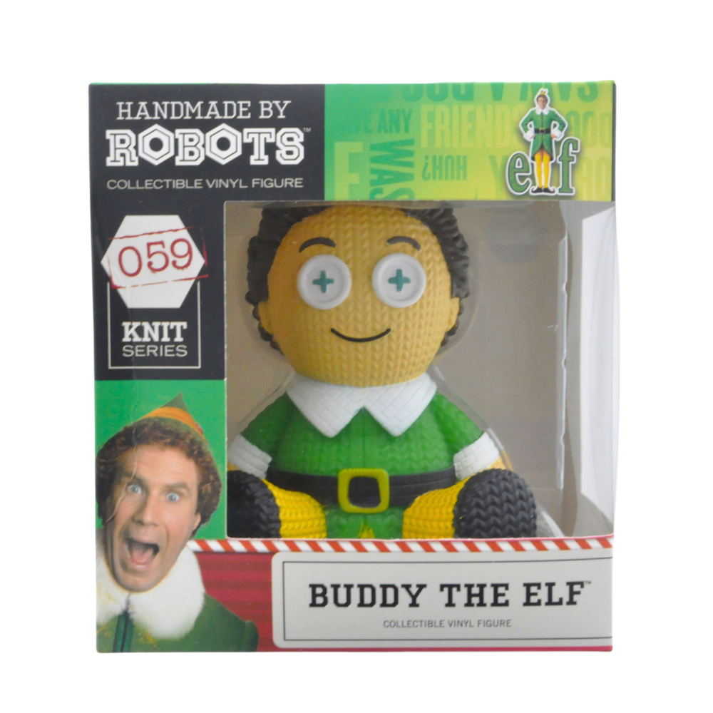 Handmade Robot-Crafted Vinyl Buddy the Elf Collectible - Perfect for Christmas Decorations, Gifts, and Movie Memorabilia