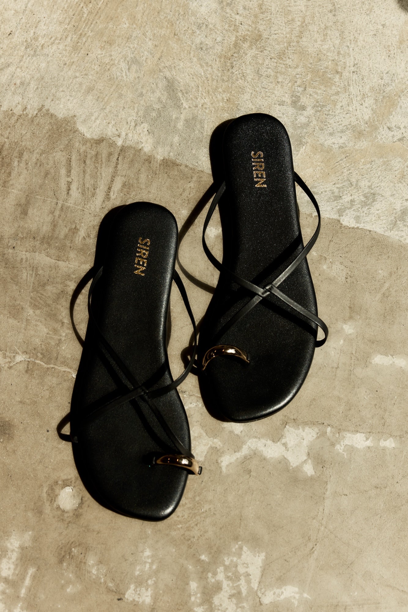 Mikki Women's Flat Strappy Sandals - Black Leather Comfortable Summer Shoes for Beach, Walking & Casual Outfits