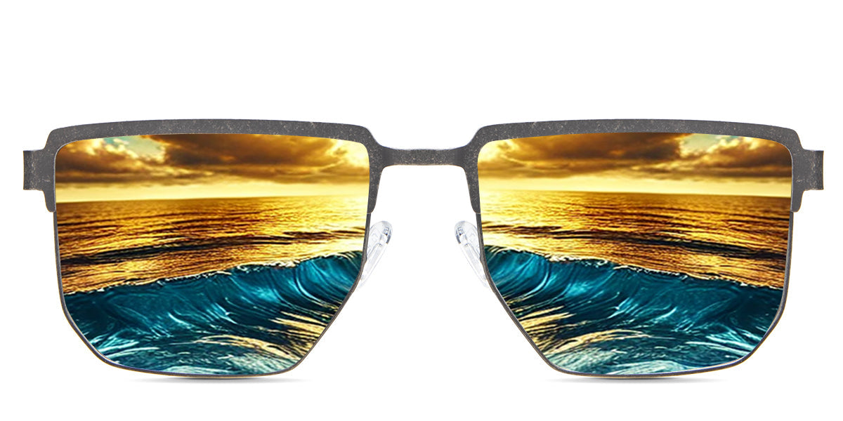 Jefferson Men's Prescription Sunglasses - UV Protection, Polarized Lenses for Driving, Fishing & Outdoor Activities