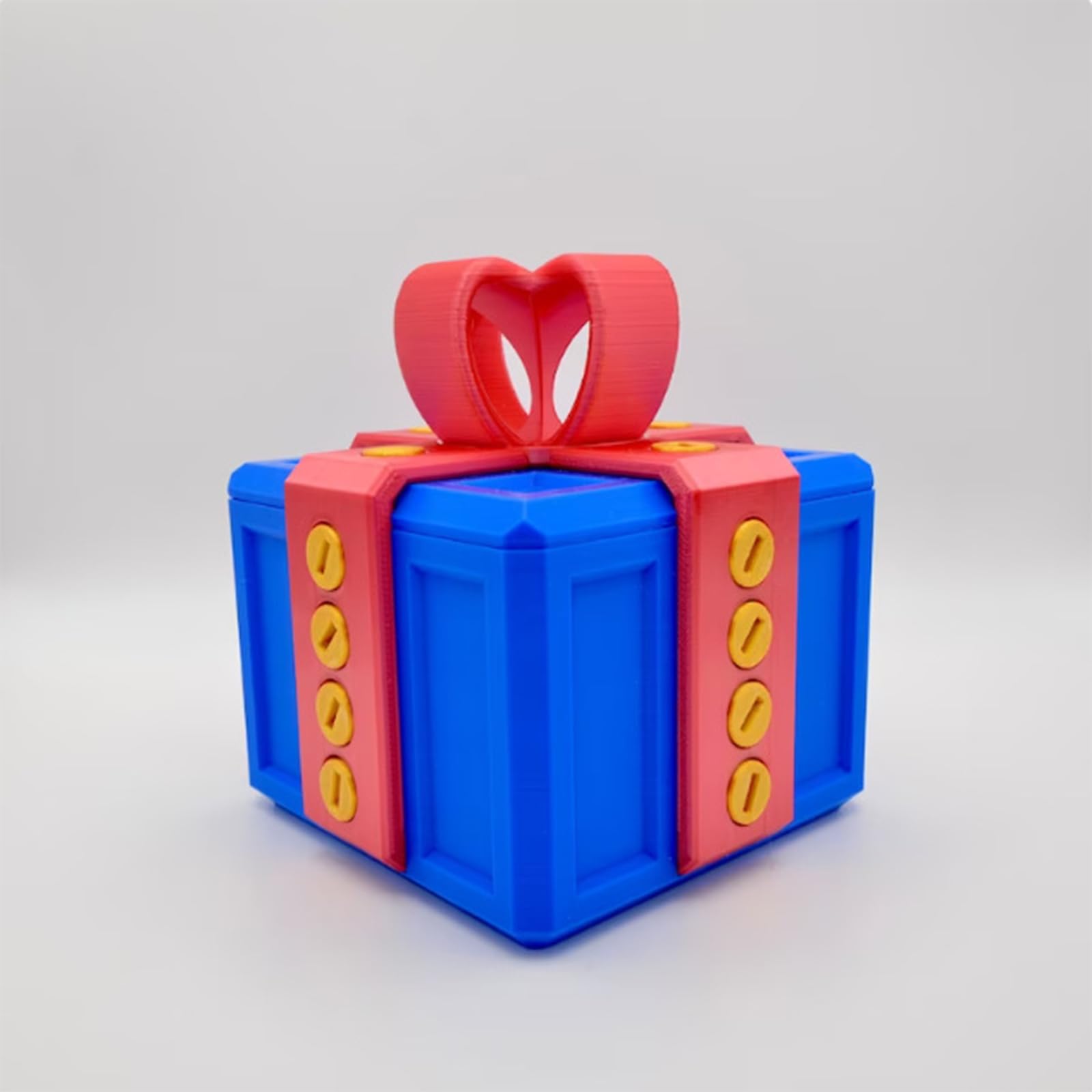 Funny 3D Annoying Gift Box with Screws - Prank Gag Gift for Christmas & Birthdays