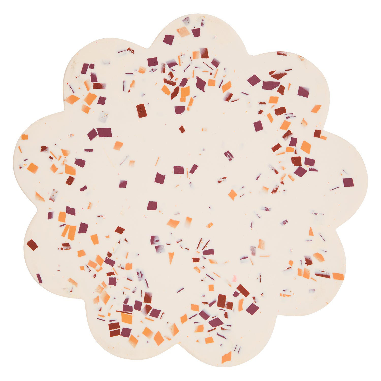 Candice Board - Premium Nougat Terrazzo Cheese Board for Charcuterie, Wine & Entertaining - Elegant Serving Tray for Parties, Weddings & Home Decor