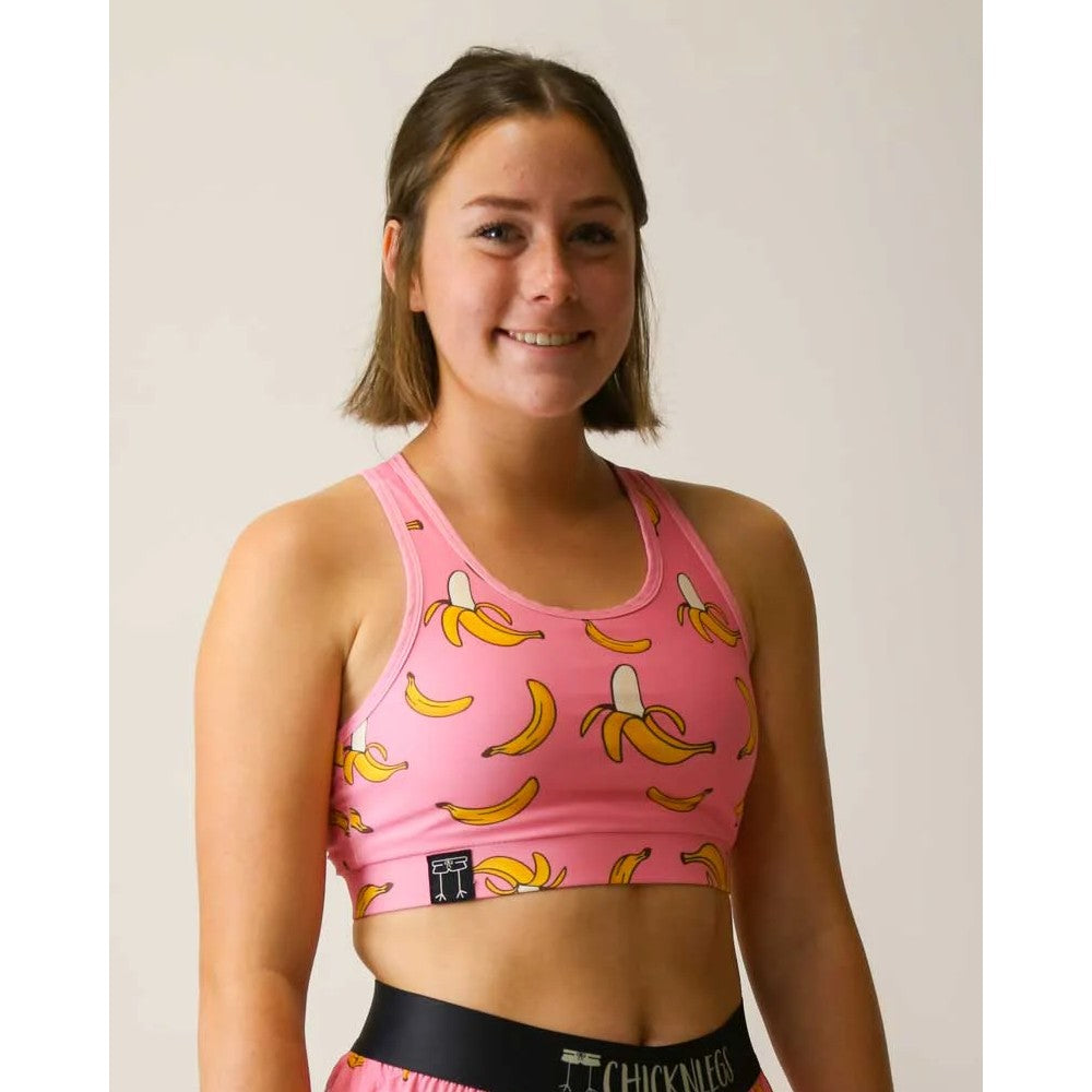 ChicknLegs OG Sports Bra for Women - High Support Workout Top for Running, Yoga & Gym - Breathable Comfort Fitness Apparel