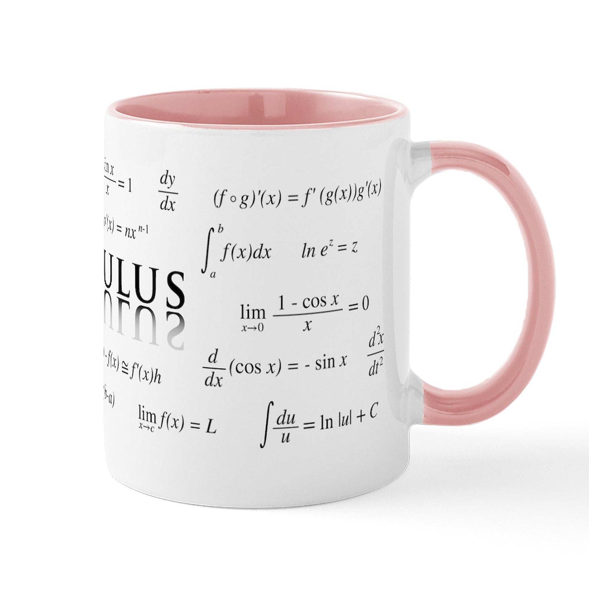 Calculus Equations Coffee Mug - 11 oz (325 ml) Ceramic Cup - Perfect for Math Teachers, Students & Science Lovers - Great Gift for Classroom, Office & Study Sessions