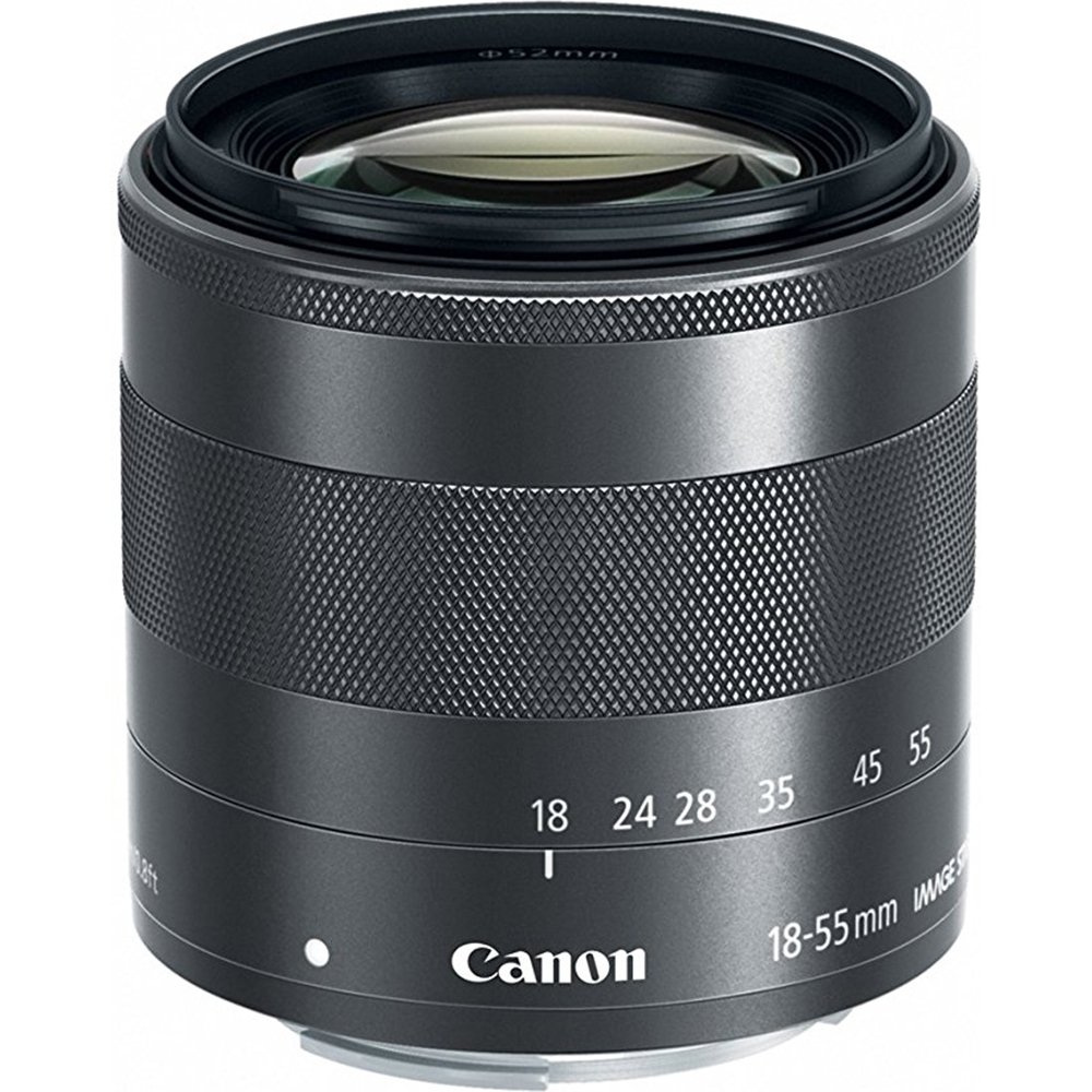Canon EF-M 18-55mm f/3.5-5.6 IS STM Compact Zoom Lens for Mirrorless Cameras - Perfect for Travel, Portrait & Everyday Photography