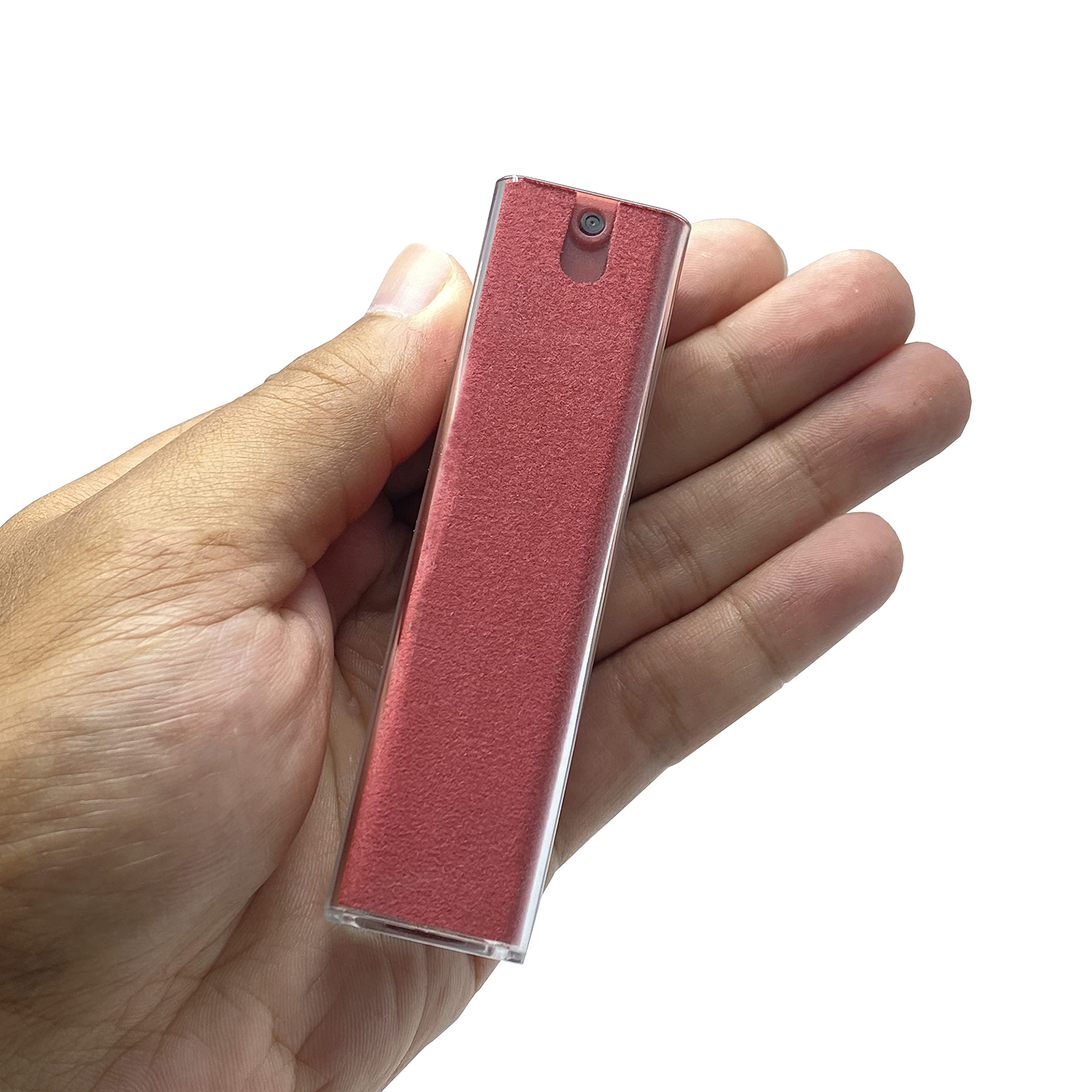 OzniumX Screen Cleaner for Phones, Tablets, Laptops - Streak-Free Cleaning Solution with Microfiber Cloth (Red) - Perfect for Home, Office & Travel Use