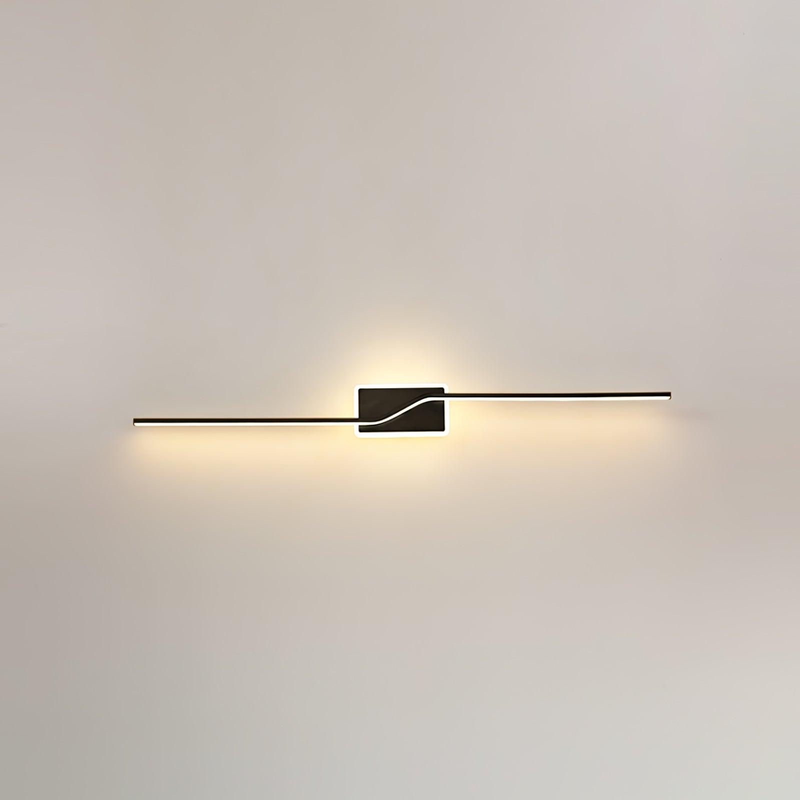 Modern LED Linear Strip Wall Light for Home & Office - Dimmable, Energy-Efficient Ambient Lighting for Bedroom, Living Room, Kitchen, and Commercial Spaces
