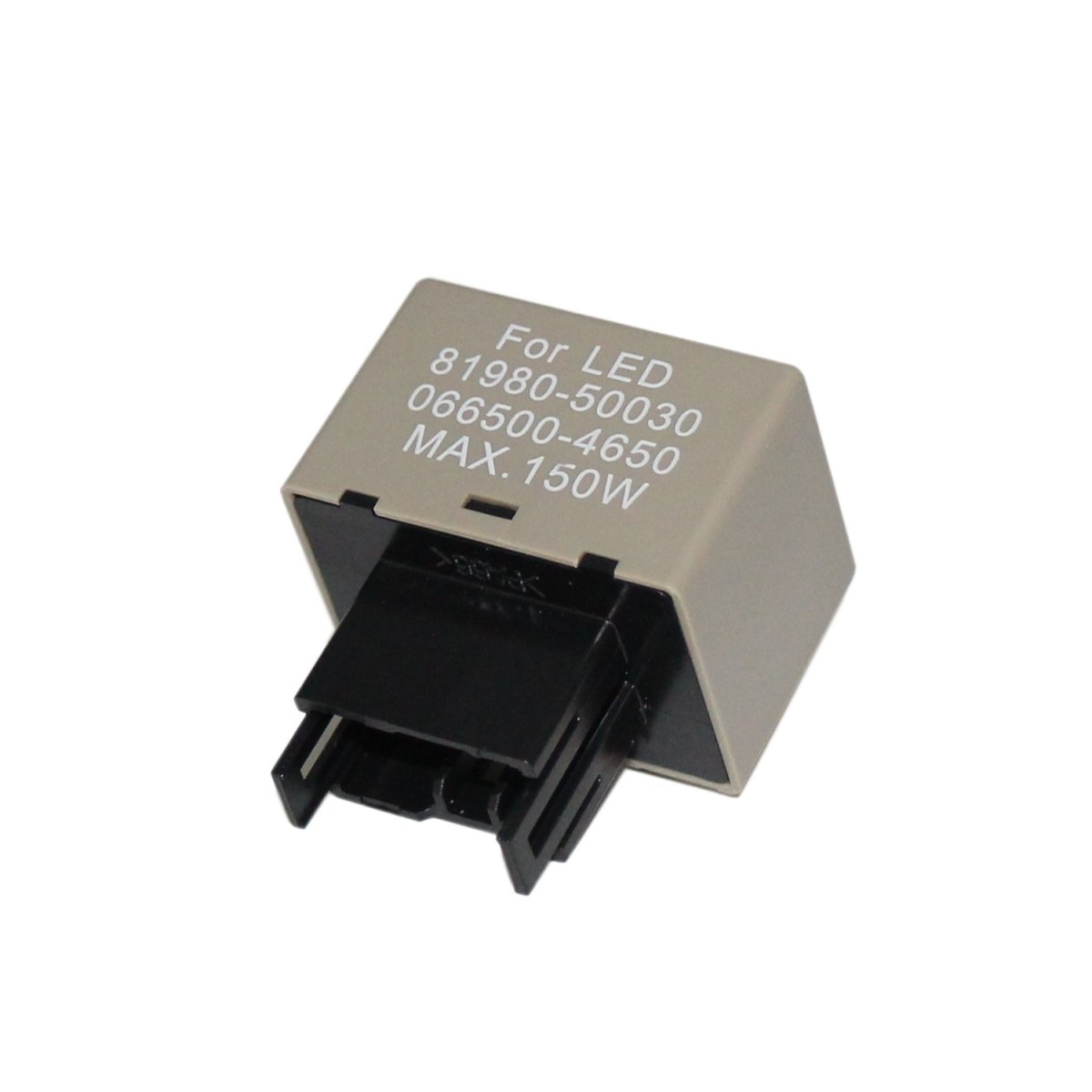 8 Pin Electronic LED Flasher Relay - Fix LED Turn Signal Hyper Flash for Cars, Trucks, Motorcycles - Perfect for LED Conversion & Bulb Replacement