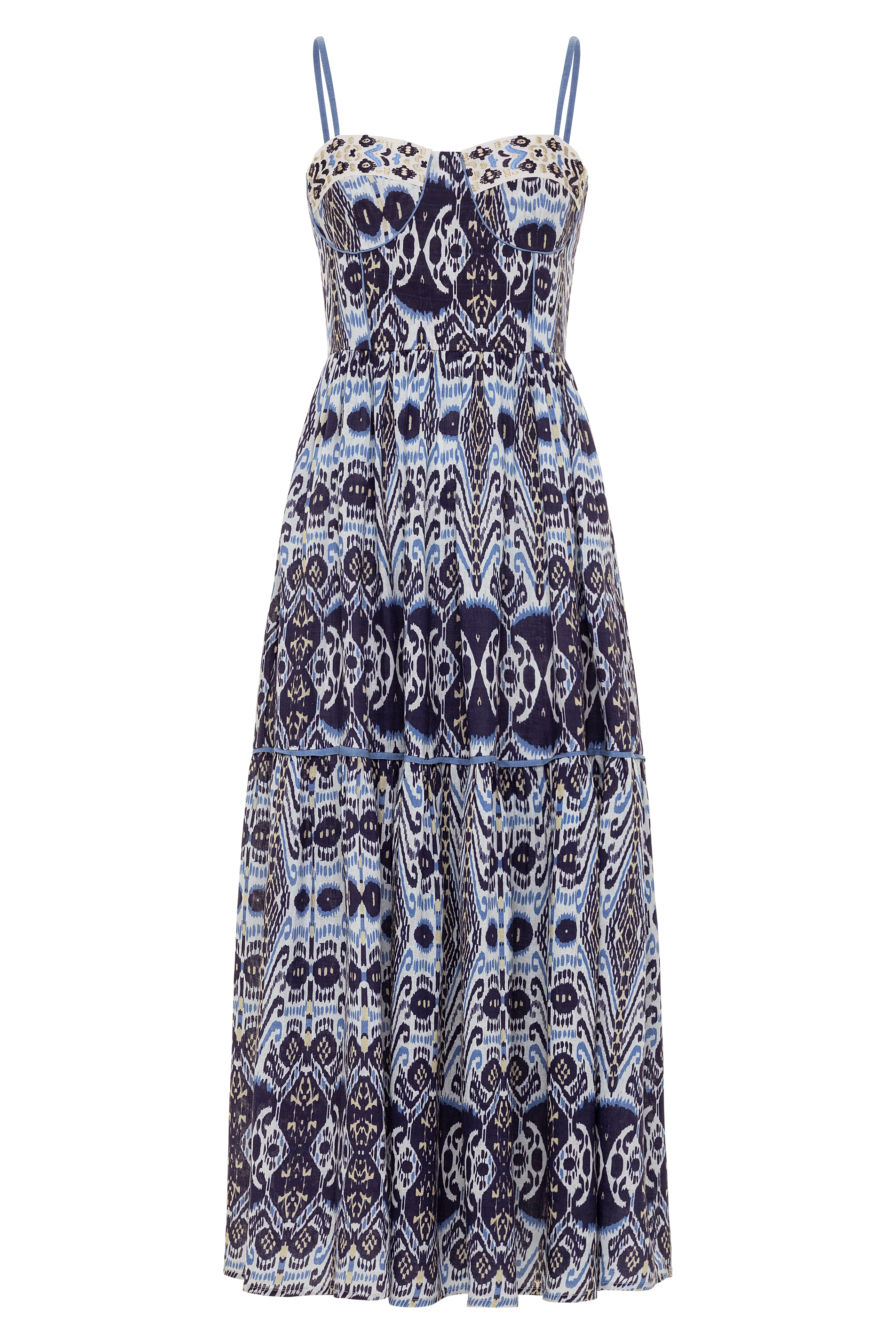 Lola Dress - Women's Flowy Summer Maxi Dress with Floral Print | Perfect for Beach Vacations, Weddings & Date Nights