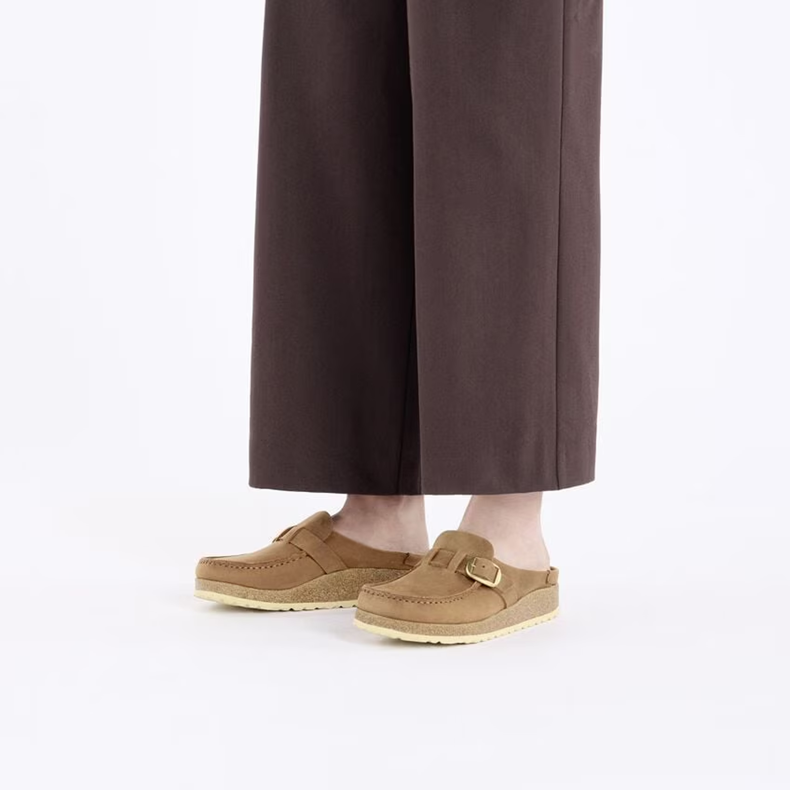 Birkenstock Buckley Clog for Women - Comfortable Leather Clogs in Cognac Oiled Leather | Perfect for Casual Wear, Office & Home Use