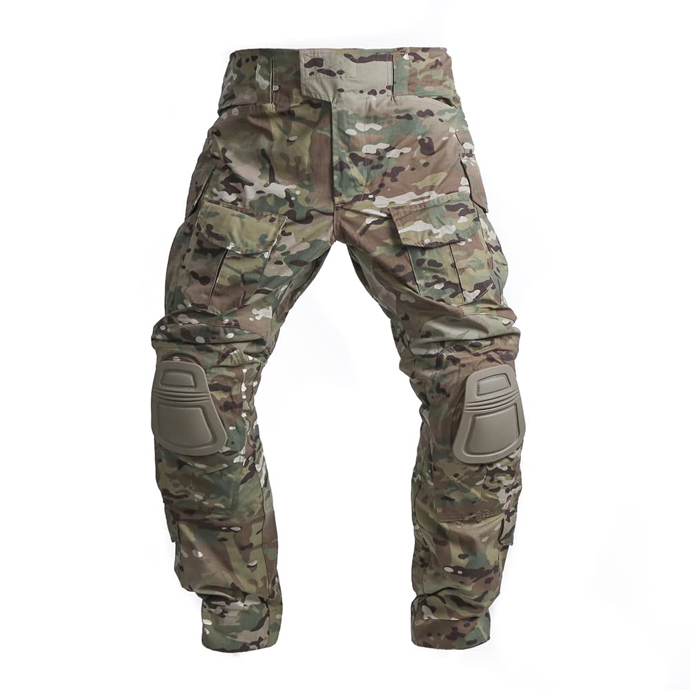 EmersonGear G3 Tactical Pants for Men - Military Ripstop Cargo Pants with Camo Design | Durable Outdoor Pants for Army Training, Hiking, Hunting, Camping & Fishing | Perfect for Tactical Operations and Outdoor Adventures