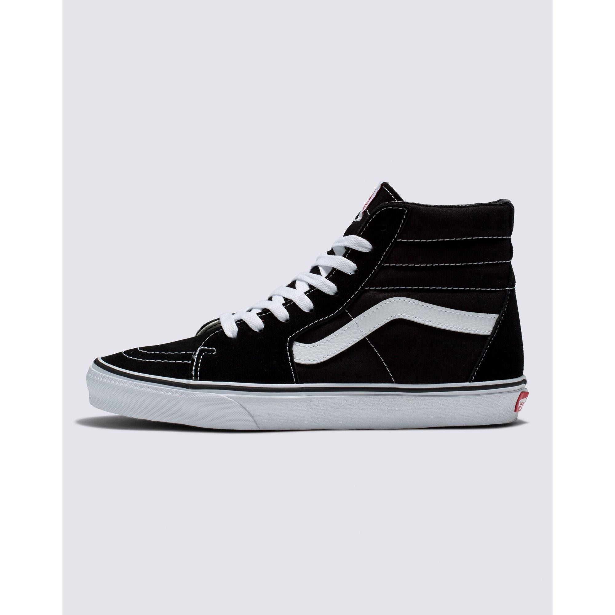 Vans Sk8-Hi Classic Black & White Skate Shoes - High-Top Sneakers for Men & Women - Perfect for Skateboarding, Streetwear & Casual Fashion