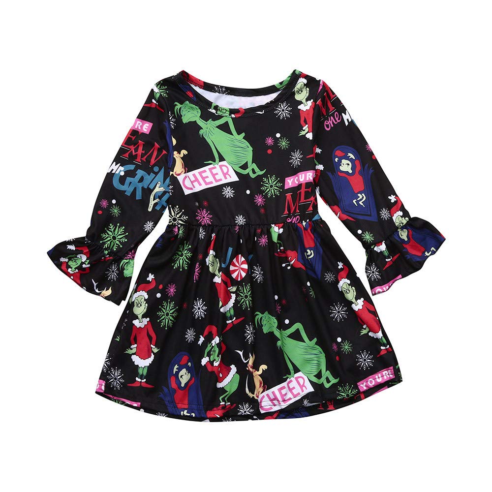 Leegor Baby Girls Halloween Costume - Cute Ghost Cartoon Party Dress for Infants & Toddlers | Perfect for Halloween Parties, Trick-or-Treating & Photo Shoots
