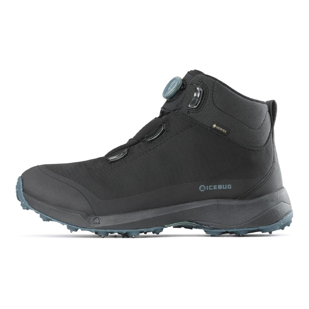 Icebug Stavre BUGrip GTX Men's Waterproof Hiking Boots - Non-Slip Winter Shoes for Outdoor Trekking & Snow Walking