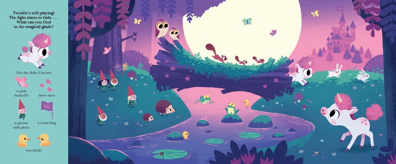 Ten Minutes to Bed: Find Little Unicorn - Interactive Search-and-Find Children's Book | Bedtime Story for Kids Ages 3-7 | Perfect for Family Reading Time and Early Learning