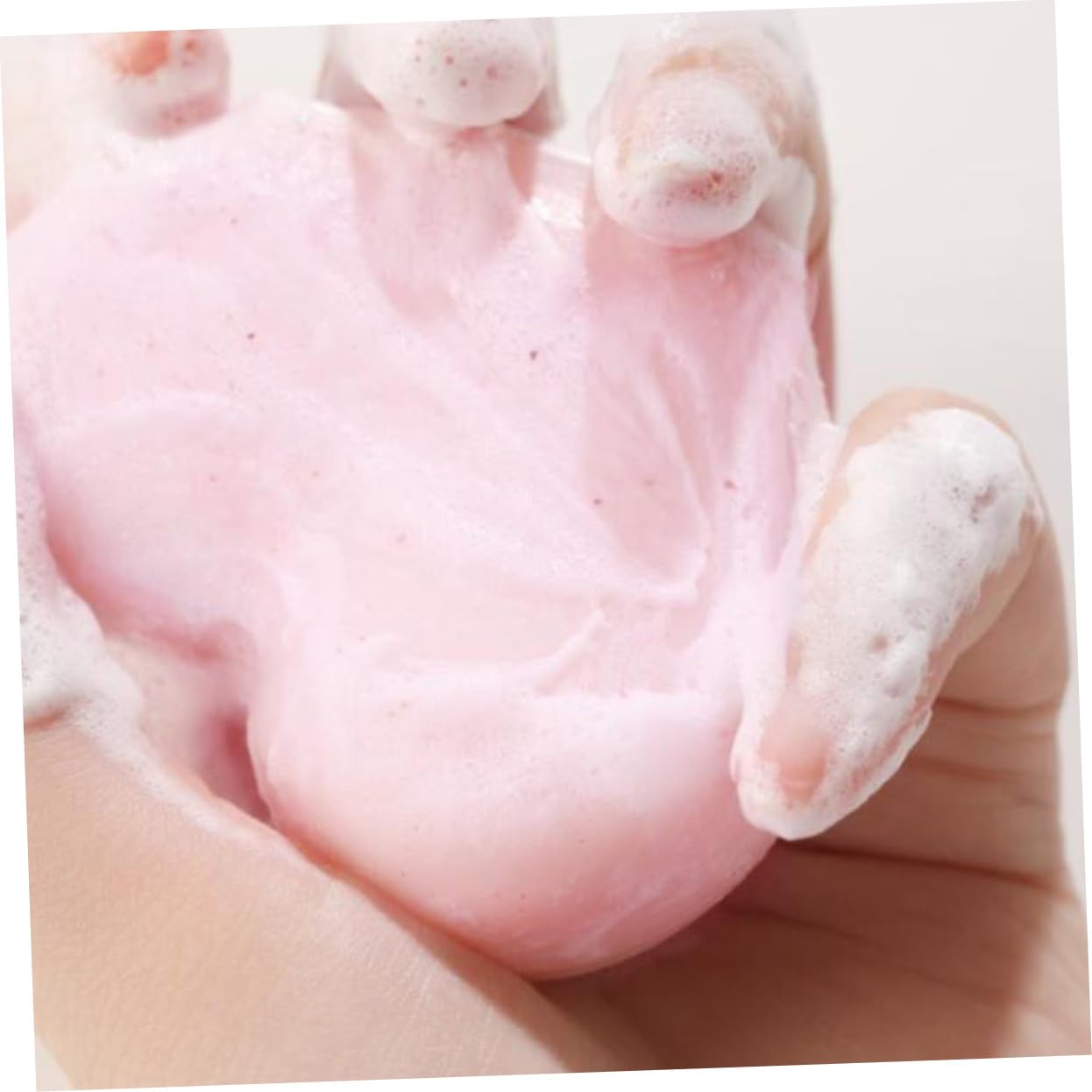 Didiseaon 2-Pack Heart Shaped Handmade Soap - Pink Natural Bath Soap for Gentle Cleansing & Moisturizing | Perfect for Valentine's Gift, Wedding Favors & Romantic Bath Time