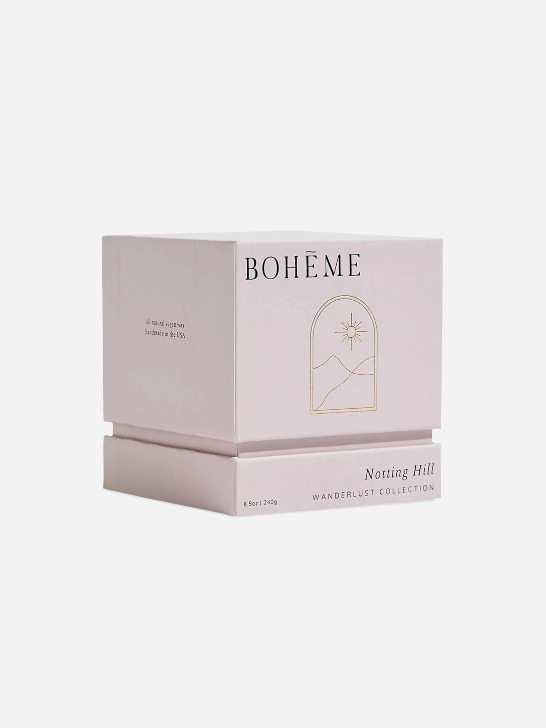 Boheme Wanderlust Scented Candle - Natural Soy Wax Aromatherapy Candle for Home, Yoga & Meditation - Perfect Gift for Relaxation & Stress Relief