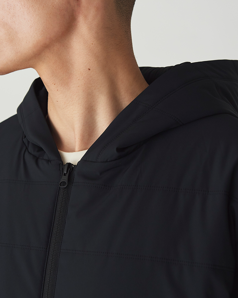 Flexible Insulated Zip Up Hoodie for Men & Women - Lightweight Winter Jacket with Warm Fleece Lining - Perfect for Outdoor Activities, Hiking, and Casual Wear