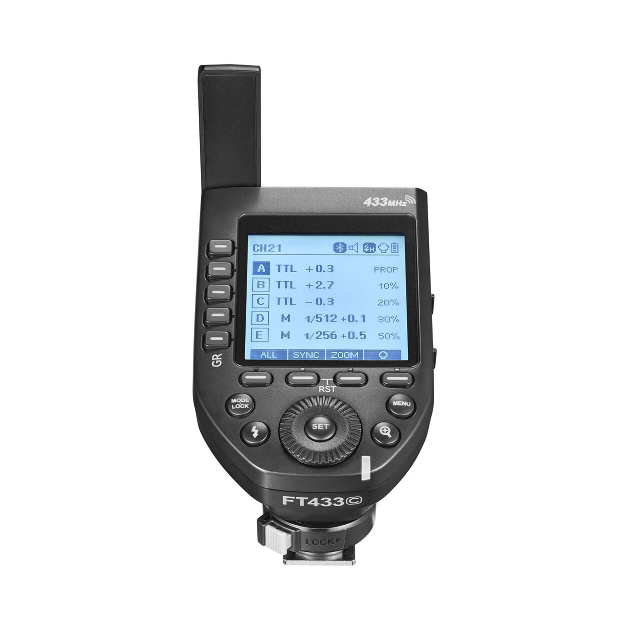 Godox FT433 TTL Wireless Flash Trigger for Canon Cameras - Professional Photography Lighting for Studio, Wedding & Outdoor Shooting