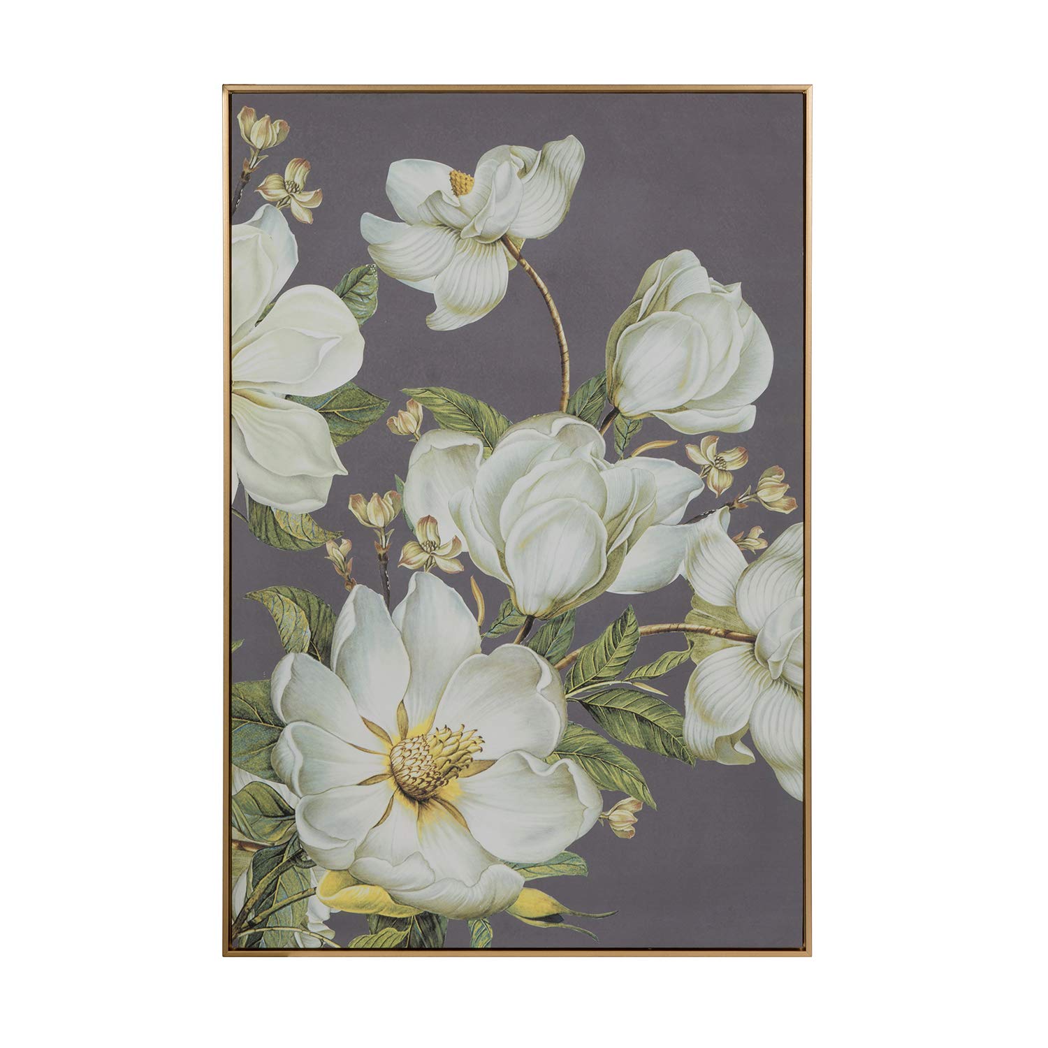 A&B Home Floral Canvas Wall Art - 31.5x47 Inch Modern Botanical Wall Decor for Living Room, Bedroom & Office - Perfect for Home Decoration & Interior Design
