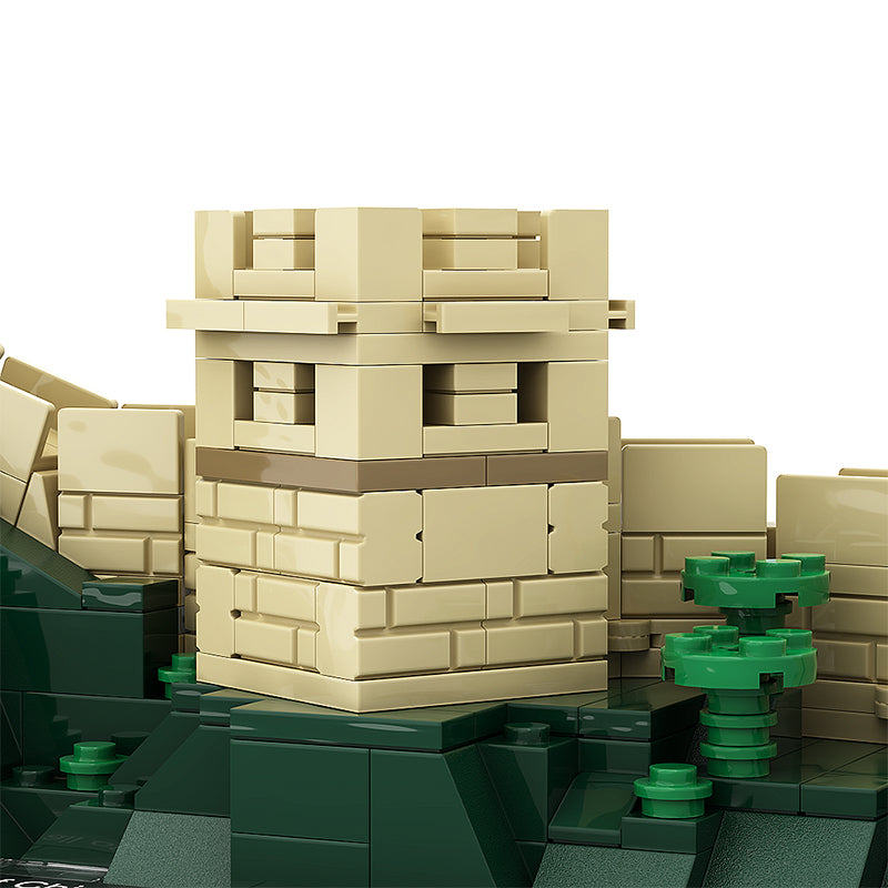 LEGO-Compatible MOC 29645 The Great Wall of China Building Set - 3000+ Pieces Extended Version for Adults & Collectors - Perfect for Home Decor, Gift & Display