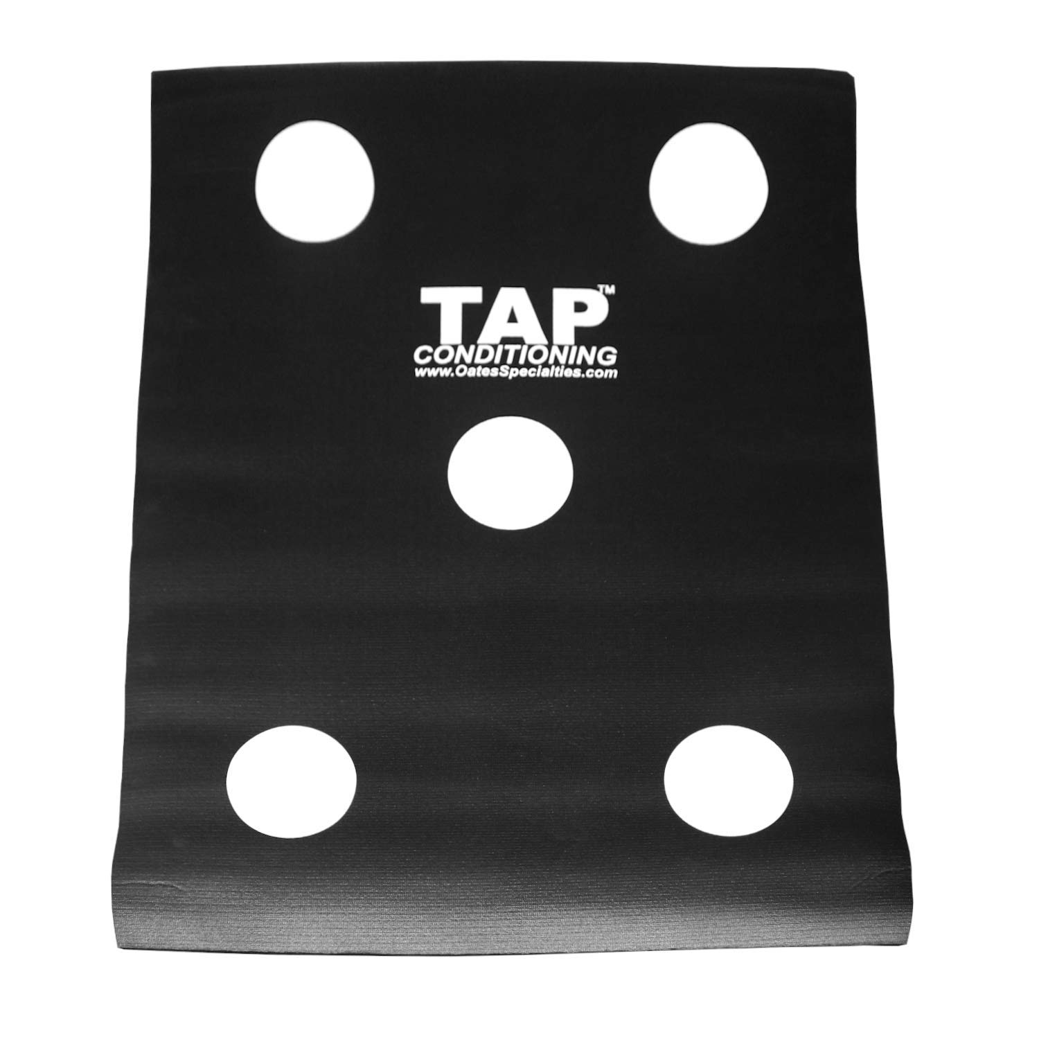 Premium TAP Dot Mat - Non-Slip Black Floor Protector for Furniture, Chairs & Tables - Ideal for Home, Office & Gym Use
