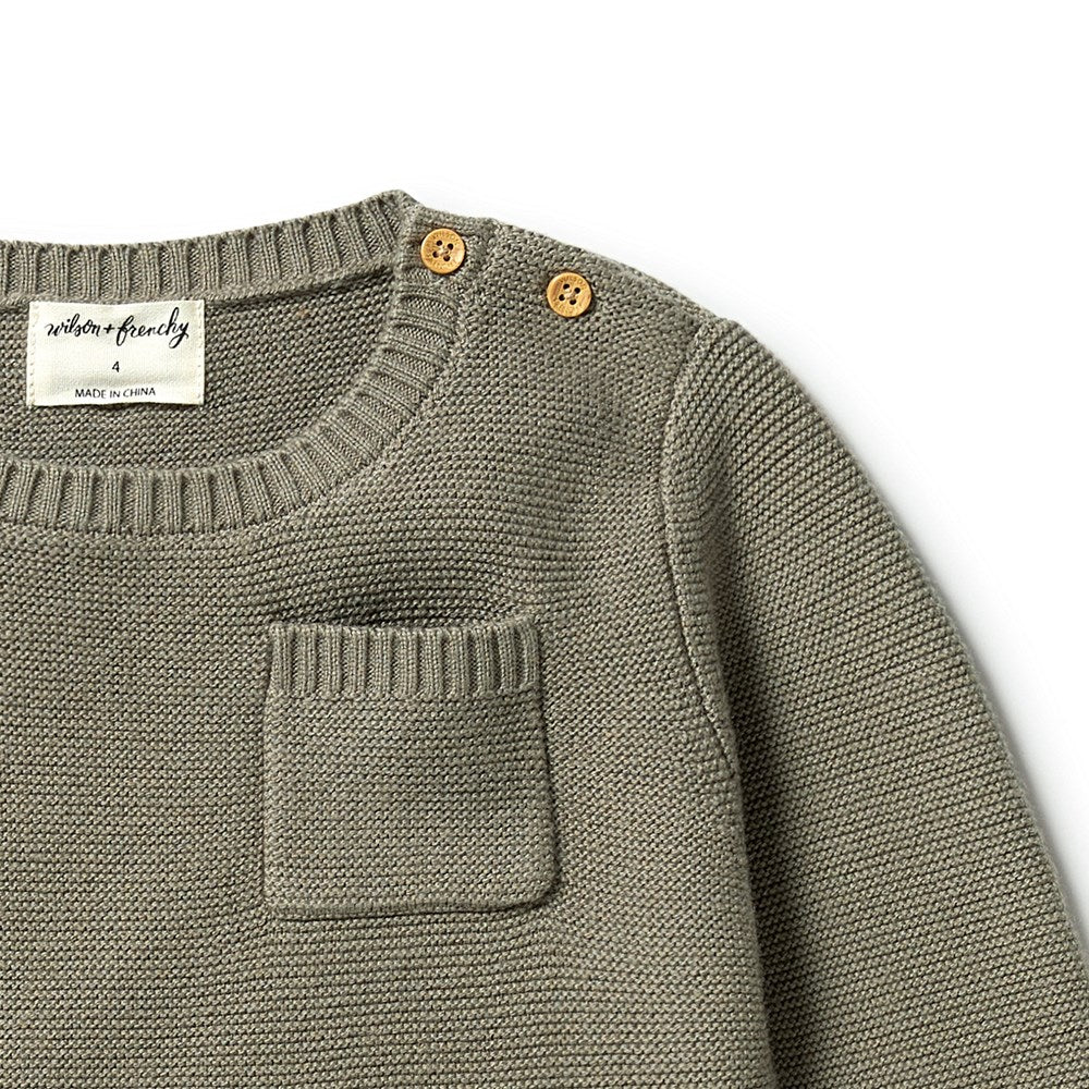 Cozy Knitted Pocket Jumper for Women - Soft Winter Sweater with Pockets - Perfect for Casual Outfits, Office Wear & Weekend Relaxation