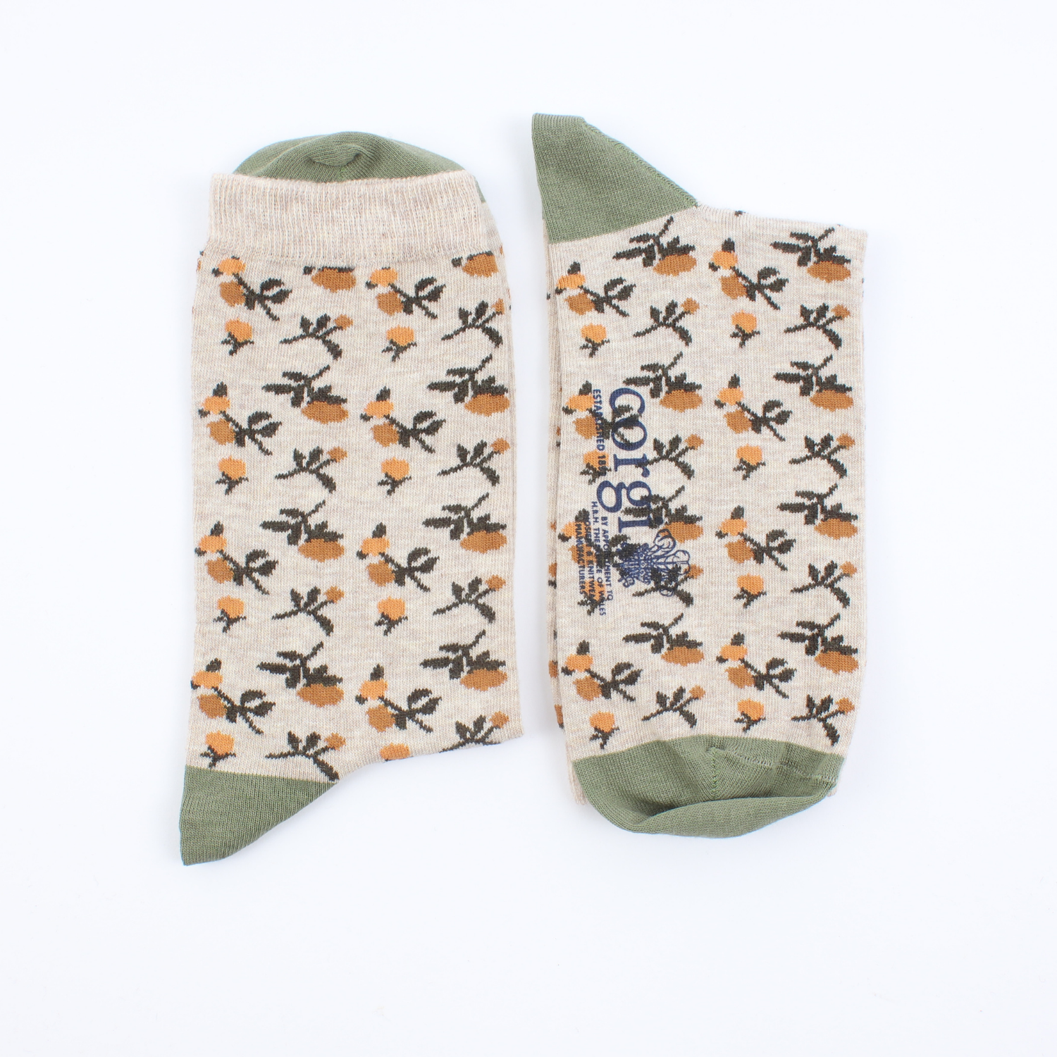 Women's Ditsy Floral Print Cotton Socks - Soft & Comfortable Ankle Socks for Everyday Wear, Workout, and Casual Outfits