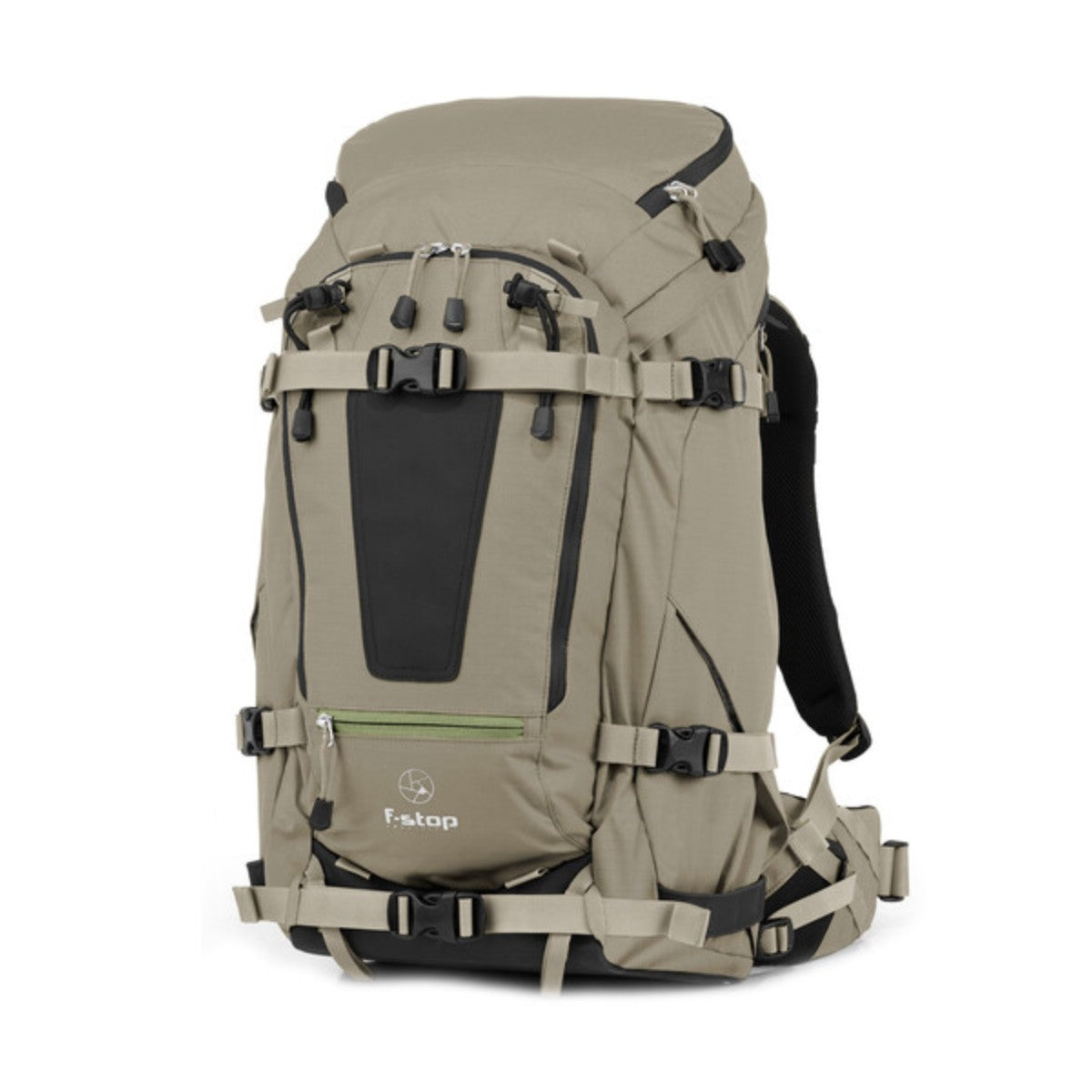 F-Stop Mountain Series Tilopa 50L Backpack Essentials Bundle - Aloe Drab Green Hiking Backpack for Outdoor Adventures, Camping & Travel Gear