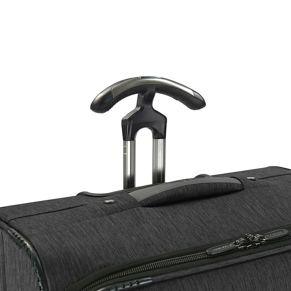 Traveler's Choice T-Cruiser 26-Inch Expandable Spinner Luggage - Lightweight Softside Suitcase with 360° Wheels, Gray Silverwood | Perfect for Air Travel, Business Trips & Weekend Getaways